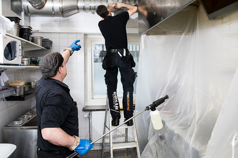 Kommersiell fastighet där Gösab arbetar med ventilation och OVK