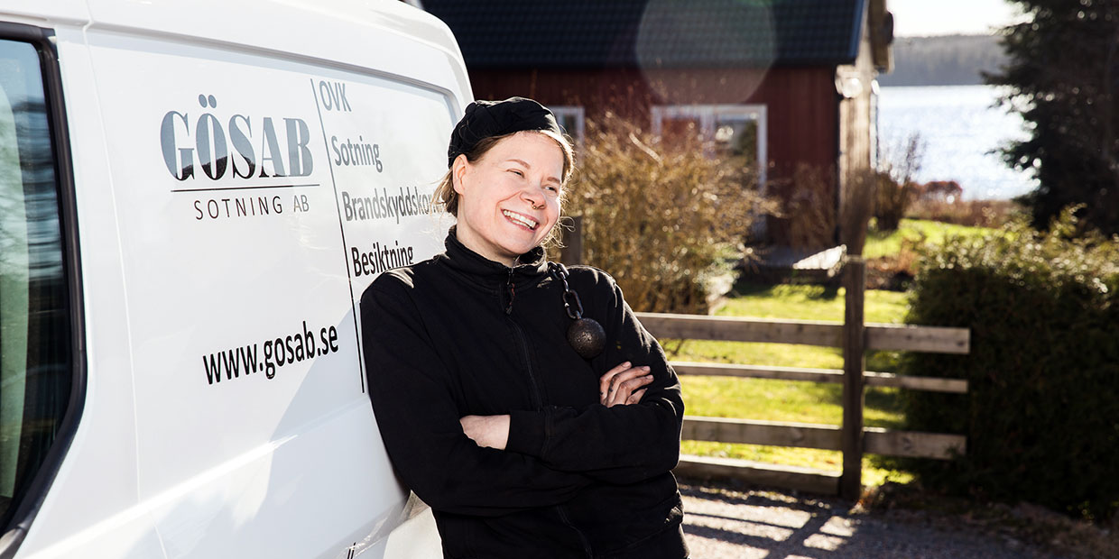 Gösab team med kompetens inom ventilation OVK och sotning