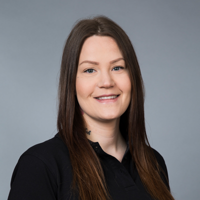 Rebecka, Kontorschef på Gösab