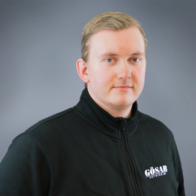 Simon, Skorstensfejare på Gösab